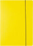 D.Rect Teczka kartonowa z gumką A4 żółta