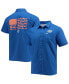ფოტო #1 პროდუქტის Men's PFG Royal Florida Gators Slack Tide Camp Button-Up Shirt