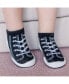 Фото #2 товара Кеды Комуэлло детские дышащие износостойкие носки с антискользящей подошвой - черные.