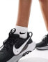 Nike Running Reactx Pegasus Trail 5 trainers in black and white - BLACK