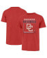 Men's Red Washington Nationals Borderline Franklin T-shirt