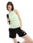 Фото #2 товара adidas Training Essentials three stripe tank in pastel green