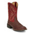 Фото #2 товара Justin Boots Zeke Wide Square Toe Cowboy Mens Size 12 EE Casual Boots UN7131