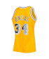 Men's Shaquille O'Neal Gold-Tone Los Angeles Lakers 1996-97 Hardwood Classics 75th Anniversary Diamond Swingman Jersey