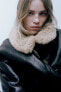 Фото #2 товара Двусторонняя куртка в байкерском стиле — zw collection ZARA