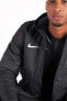 Тёмно-серая мужская спортивная куртка Nike M Thrm Rpl Park20 B1 Erkek Mont CW6157-010-Siyah S - фото #4