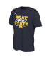 Men's Navy Michigan Wolverines Michigan-Ohio State Rivalry T-shirt
