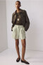 Фото #1 товара Linen-blend Shorts