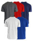 Фото #17 товара Men's Short Sleeve V -Neck Tee-5 Pack