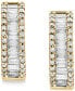 EFFY® Diamond Baguette Hoop Earrings (1 ct. t.w.) in 14k White Gold or 14k Yellow Gold