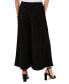 Petite High Rise Pull-On Wide-Leg Ankle Pants