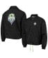 Фото #2 товара Куртка для мужчин The Wild Collective водонепроницаемая черного цвета Seattle Sounders FC Coaches