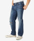 Фото #3 товара Men's 363 Distressed Taper Straight Stretch Jeans