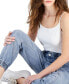 ფოტო #4 პროდუქტის Juniors' Elasticated-Hem Seamed Jeans