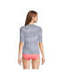 Women's Crew Neck Rash Guard UPF 50 Swim Tee