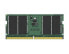 Kingston 64GB DDR5-4800MT/S SODIMM (KIT OF 2) - 64 GB - 2 x 32 GB - DDR5 - 4800 MHz - 262-pin SO-DIMM