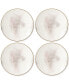 Trianna Salaria Coupe Salad Plates, Set of 4