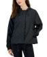 Фото #4 товара Women's Hooded Drawstring Waterproof Jacket