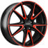 Ronal SL6 Vettore jetblack matt red spoke 9x20 ET40 - LK5/112 ML66.5