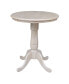 Фото #3 товара 30" Round Top Pedestal Table- 34.9"H