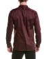 Фото #2 товара John Varvatos Ross Slim Fit Sport Shirt Men's S