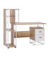 Фото #1 товара Computer Desk Workstation Laptop Drawer Shelf Home Office Study Table