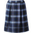 Фото #1 товара Women's School Uniform Plaid Pleated Skort Top of Knee