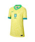 Фото #2 товара Big Boys and Girls Yellow Brazil National Team 2024 Home Stadium Replica Jersey