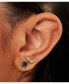 ფოტო #2 პროდუქტის Gold and Silver Plated Stud Earrings Sets HP and Golden Snitch- 2 Pairs