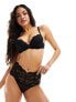 Фото #11 товара Ann Summers Sexy Lace padded balconette bra in black