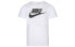 Фото #1 товара Футболка Nike Sportswear с логотипом белого цвета для мужчин