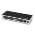 Фото #3 товара StarTech.com USB 3.0 Docking Station - Dual Monitor Laptop Docking Station with HDMI & DVI/VGA Video - 6-port USB 3.1 Gen 1 5Gbps Hub - GbE - Audio - Universal Type-A Dock - Windows & Mac - Wired - USB 3.2 Gen 1 (3.1 Gen 1) Type-B - 3.5 mm - 10,100,1000 Mbit/s - IEEE
