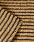 Non-slip jute rug