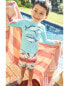 Фото #10 товара Toddler Ombre Shark Print Swim Trunks 5T