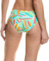 Фото #2 товара Helen Jon Soft Tie Tunnel Hipster Bikini Bottom Women's Blue Xs