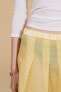 Фото #3 товара Box pleat jacquard skirt - limited edition