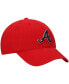 ფოტო #4 პროდუქტის Men's '47 Red Atlanta Braves Team Clean Up Adjustable Hat