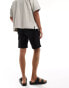 Brave Soul cotton chino short in black