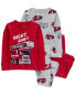 Baby 4-Piece Firetruck 100% Snug Fit Cotton Pajamas 12M