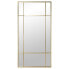 Wall mirror Alexandra House Living Golden Metal Rectangular 7 x 149 x 77 cm