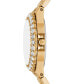 ფოტო #3 პროდუქტის Women's Lennox Quartz Three-Hand Gold-Tone Stainless Steel Watch 30mm