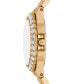 Фото #3 товара Часы Michael Kors Lennox Gold-Tone 30mm