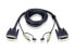 ATEN 6ft DVI-D - 1.8 m - DVI-D - Black - DVI-D SL - Audio 3.5mm - DVI-D SL - Audio 3.5mm - 2.54 cm