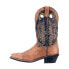 Фото #4 товара Laredo Stillwater Square Toe Cowboy Mens Black, Brown Dress Boots 68358