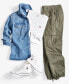 ფოტო #4 პროდუქტის Women's '94 Baggy Cotton High Rise Cargo Pants in Long Length