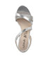 Women's Mia Glitz Asymmetrical Strappy Dress Sandals