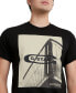 ფოტო #4 პროდუქტის Men's HQ Oldskool Relaxed-Fit Logo Graphic T-Shirt