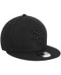 Фото #4 товара Chicago White Sox Black On Black 9Fifty Team Snapback Adjustable Hat - Black