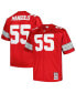 ფოტო #1 პროდუქტის Men's Nick Mangold Scarlet Ohio State Buckeyes Big and Tall Legacy Jersey