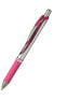Фото #1 товара Pentel EnerGel Xm - Retractable gel pen - Pink - Pink,Silver - Plastic,Rubber - Round - 0.35 mm